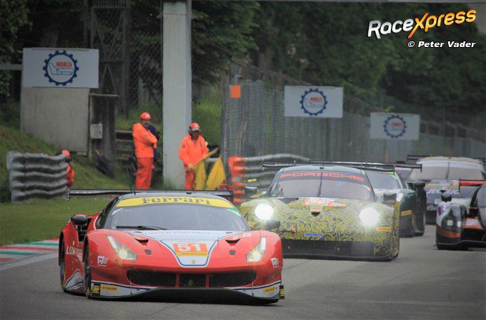 ELMS 4 Hours Monza Porsche Ferrari RX foto Peter Vader