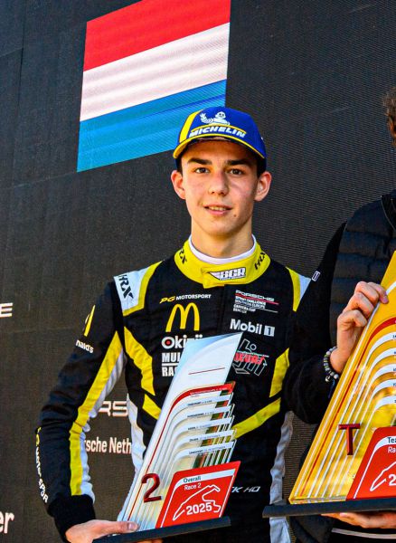 Nick Ho razendknap naar podium in Porsche Carrera Cup Benelux
