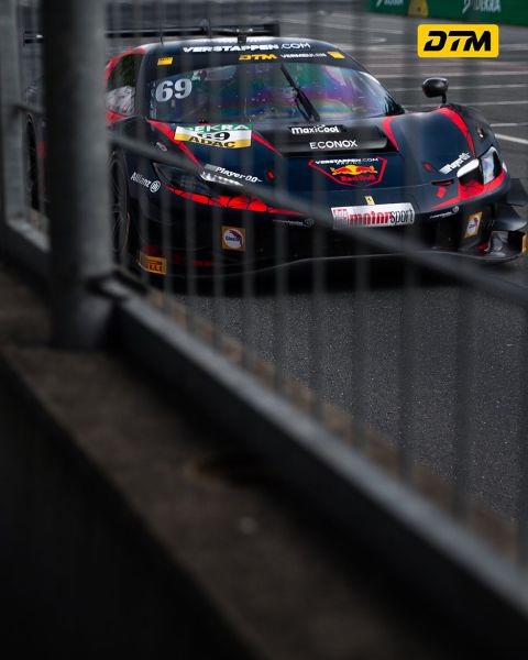 DTM Norisring 2025 Foto 2 Thierry Vermeulen op pole actie front