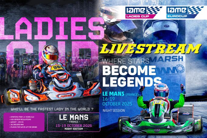 2025 IAME Eurocup – IAME Ladies Cup op Le Mans Karting International