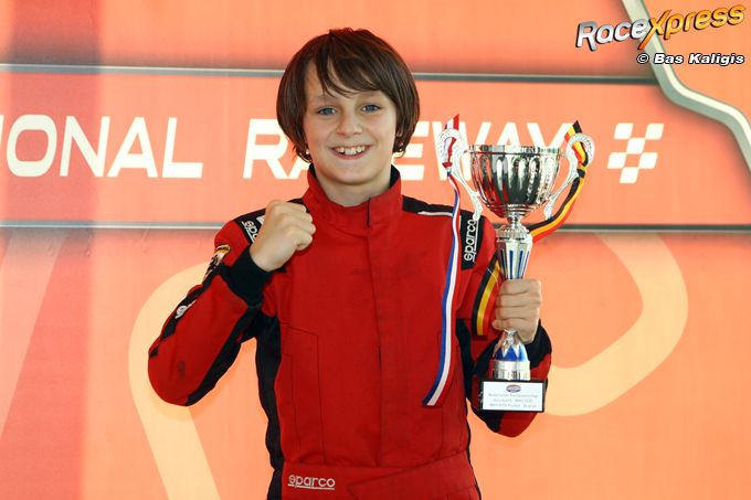 Jordi van Gorkom racetalent naar podium karting