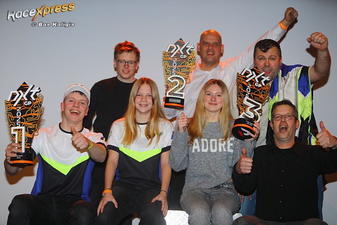 Sil van der Veen huldiging NXT GP-titel met Compkart