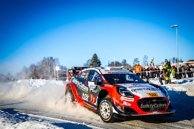 FIA WRC Rally Sweden 2026 Martins Sesks Ford Puma nachtmerrie vrijdagochtend