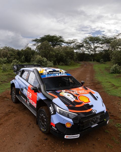 FIA WRC Safari Rally Kenia 2026 Hyundai i20 N Rally1 Evo 5