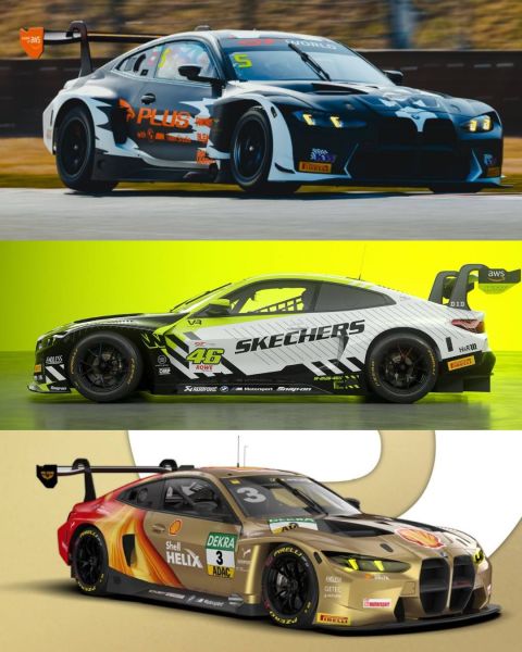 BMW GT3-liveries 2026 Foto 1