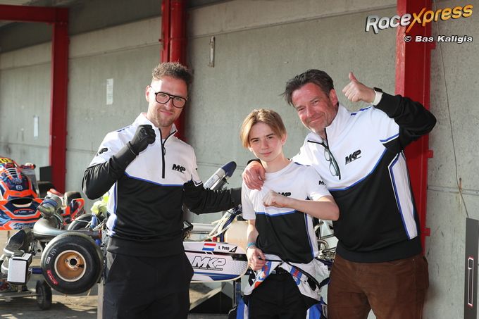 Karttalent Levi Paap pakt met MKP vice-kampioenschap bij NK IAME