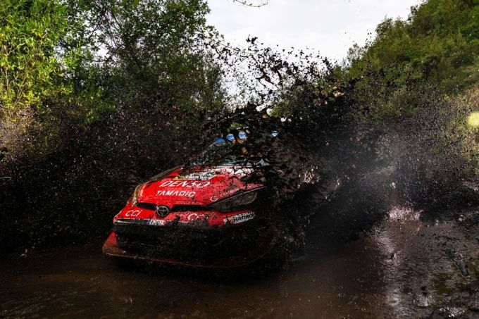 FIA WRC Safari Rally Kenya 2026 P1 Oliver Solberg / Elliott Edmondson Toyota GR YARIS Rally1