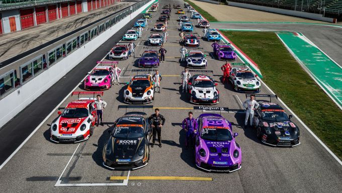 Porsche Sixt Carrera Cup Deutschland 2026 1 startveld