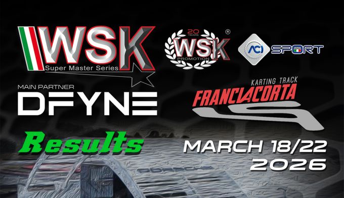 WSK Super Master Series 2026 op het Franciacorta Karting Circuit