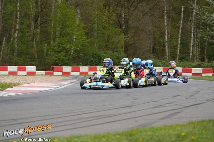 Eerste kartzege Benjamin Bleekemolen bij NXT GP