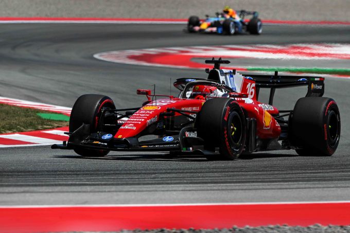 Charles Leclerc Formule 1 Ferrari Barcelona Crash